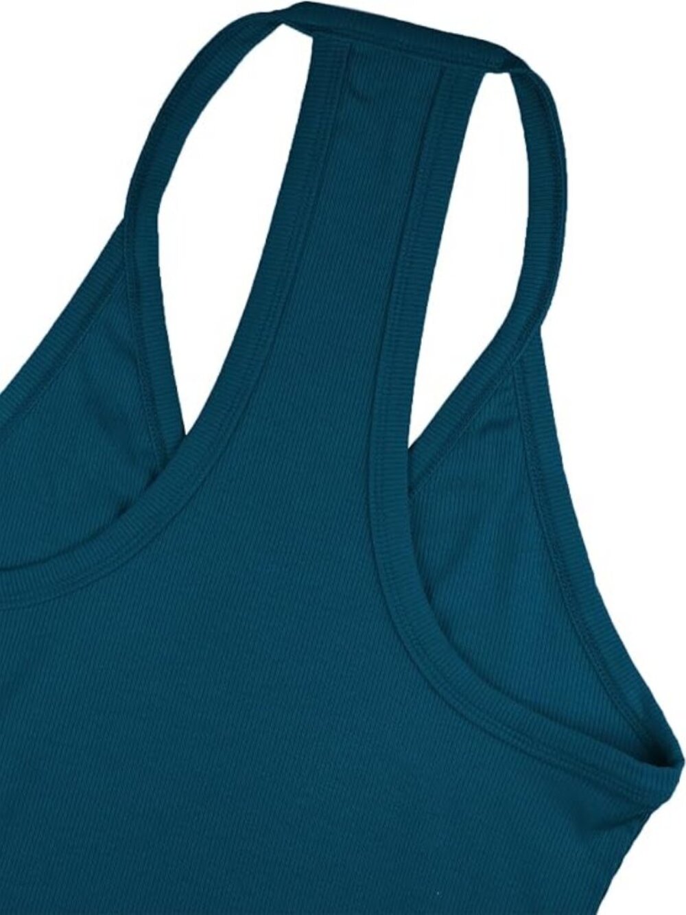 Workout Tops for Women Racerback Basic Tank Summer 2026 Camisole V Neck Slim Fi - Picture 4 of 5